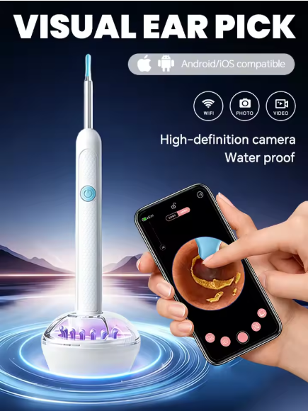 4K Smart Visual Ear Cleaner with Camera – Wireless HD